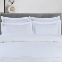 Load image into Gallery viewer, Double Embroidery White