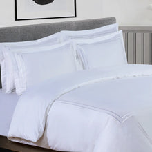 Load image into Gallery viewer, Double Embroidery White