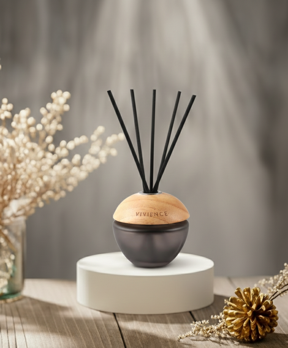 Round Modern Reed Diffuser , Lily of the Valley