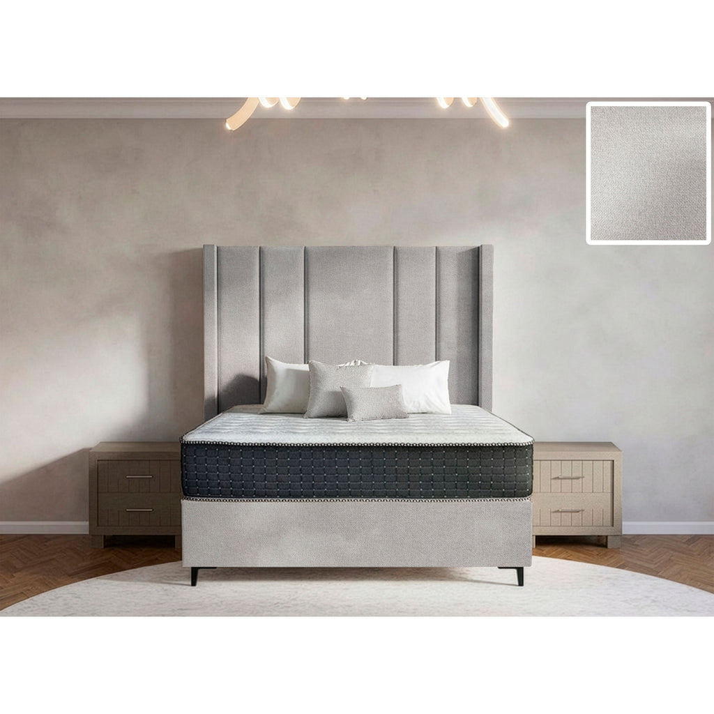 Windsor Side Wings Bed and Headboard