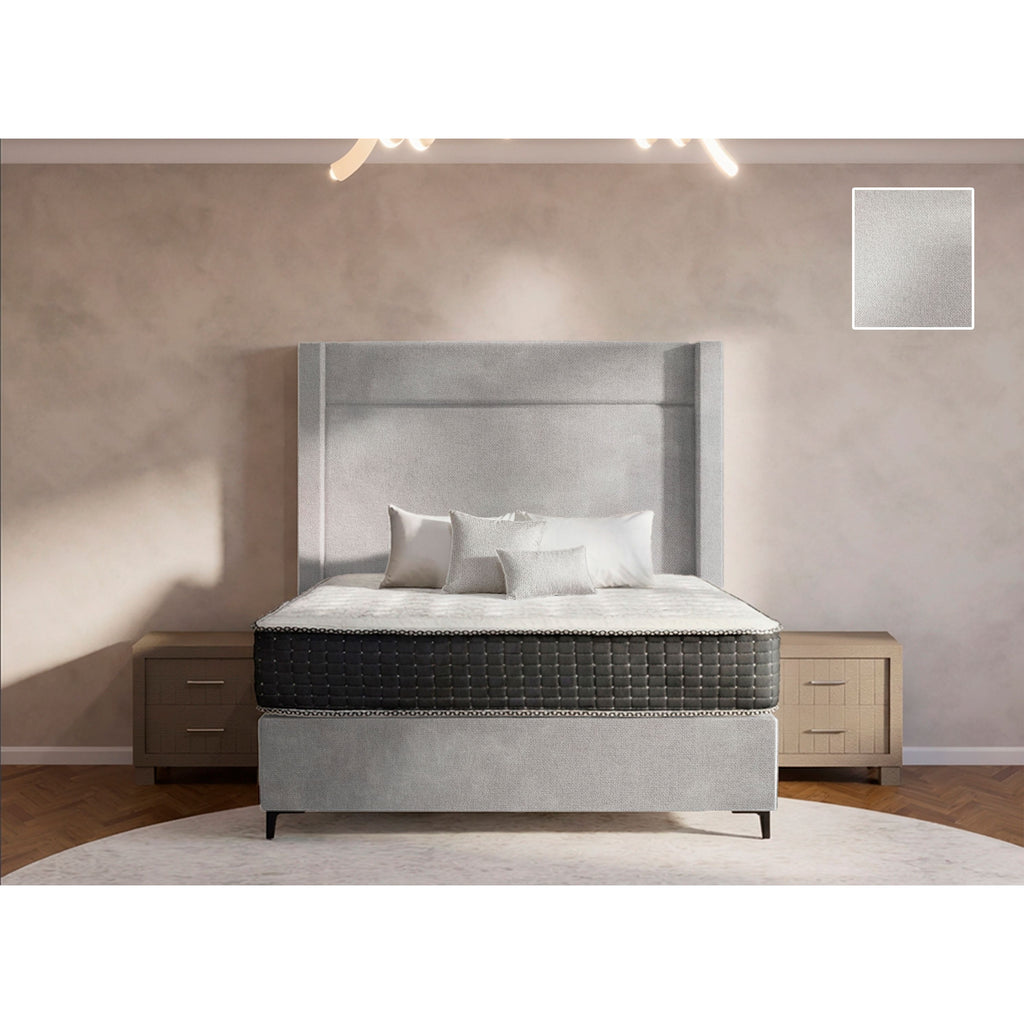 Eminence Side Wings Bed and Headboard