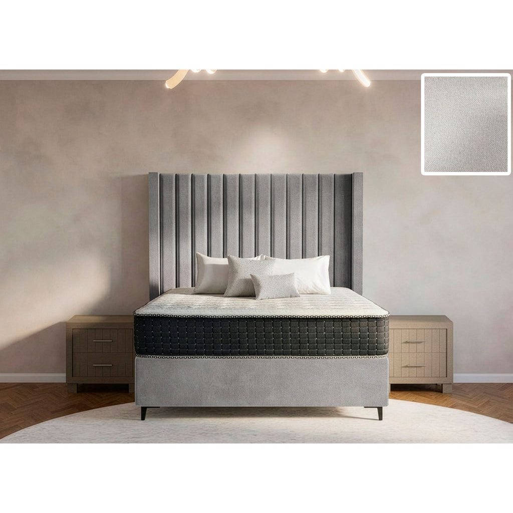 Majestic Side Wings Bed and Headboard