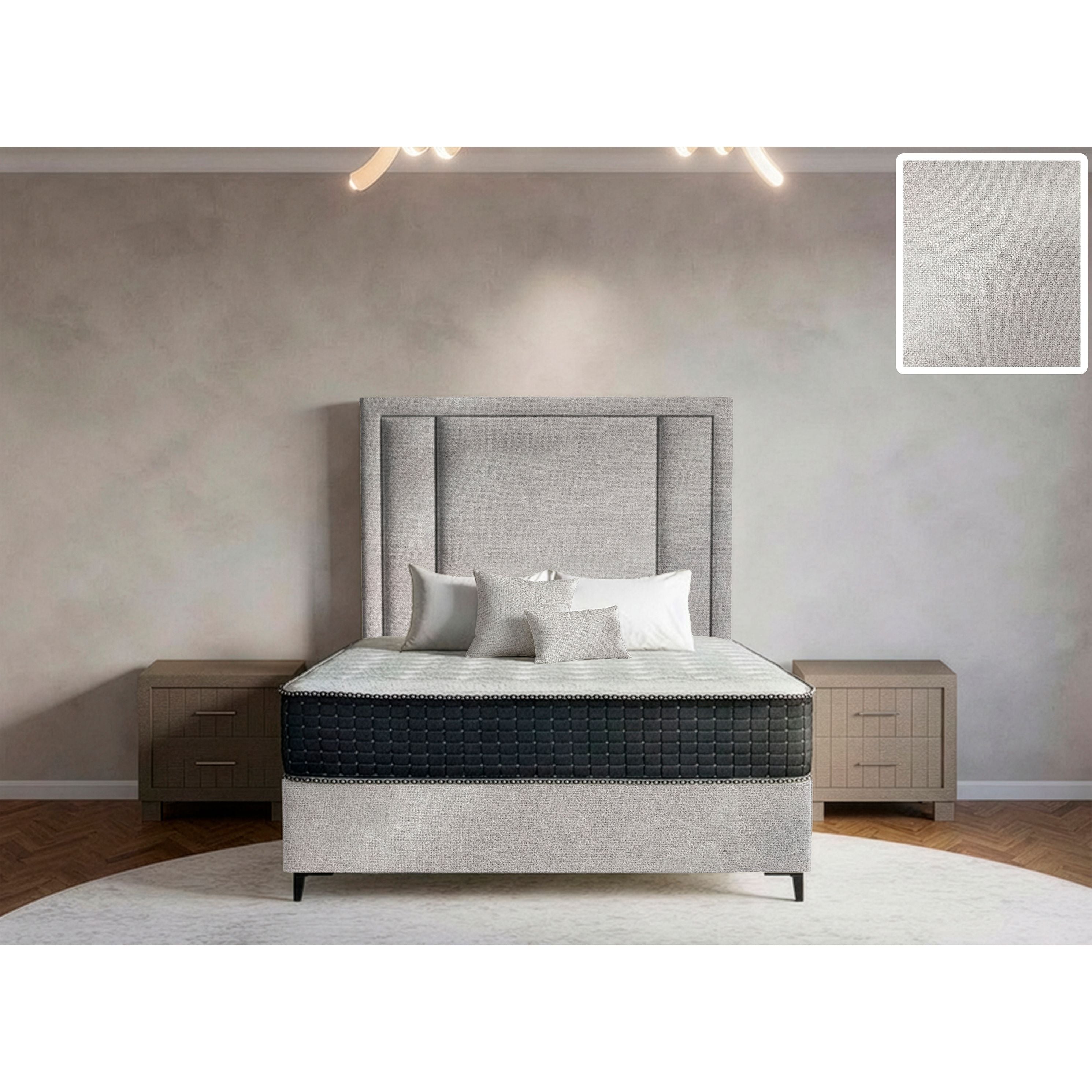 Apex Rimline Bed and Headboard