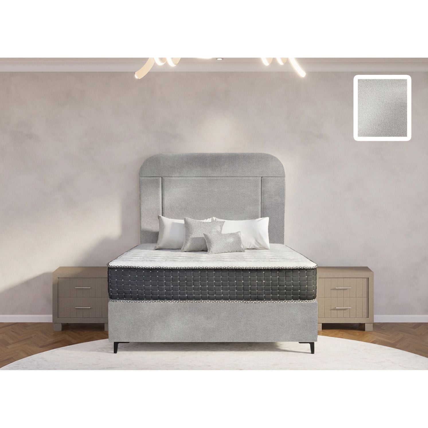 Mastic Heritage Bed and Headboard