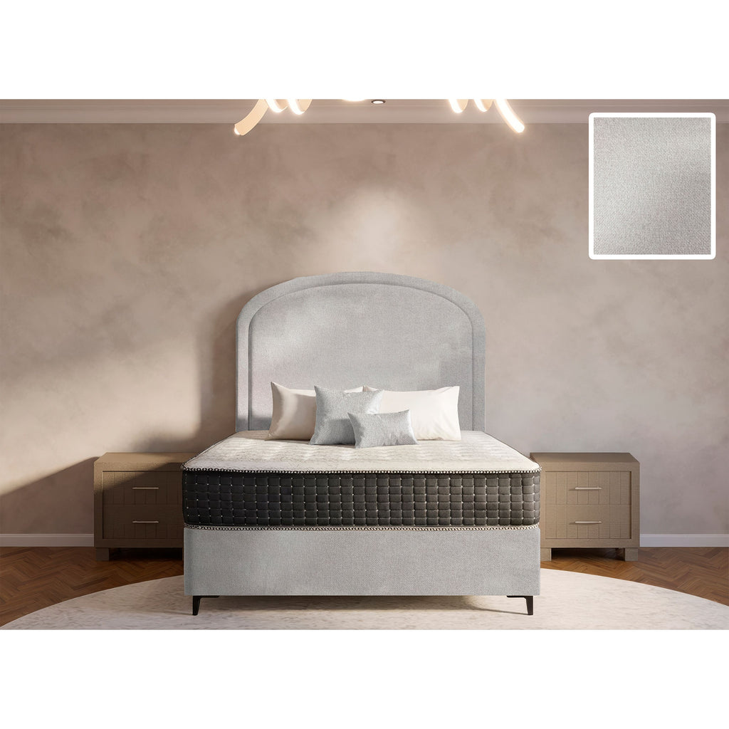 Meridian Rimline Bed and Headboard