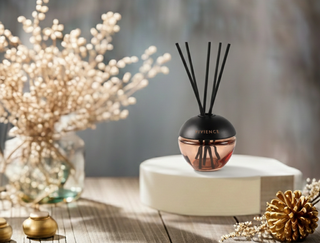 Round Modern Reed Diffuser , Lily of the Valley
