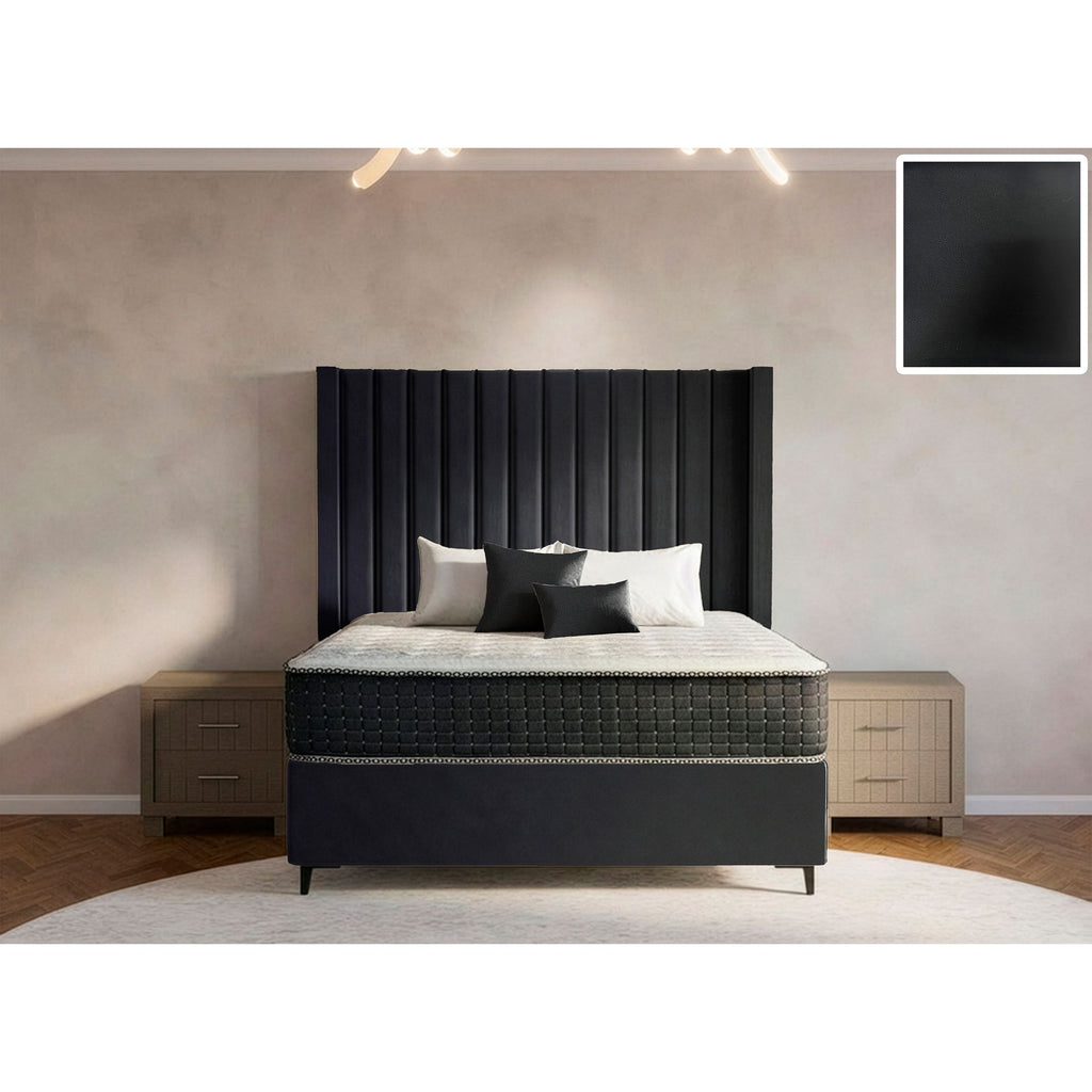 Majestic Side Wings Bed and Headboard