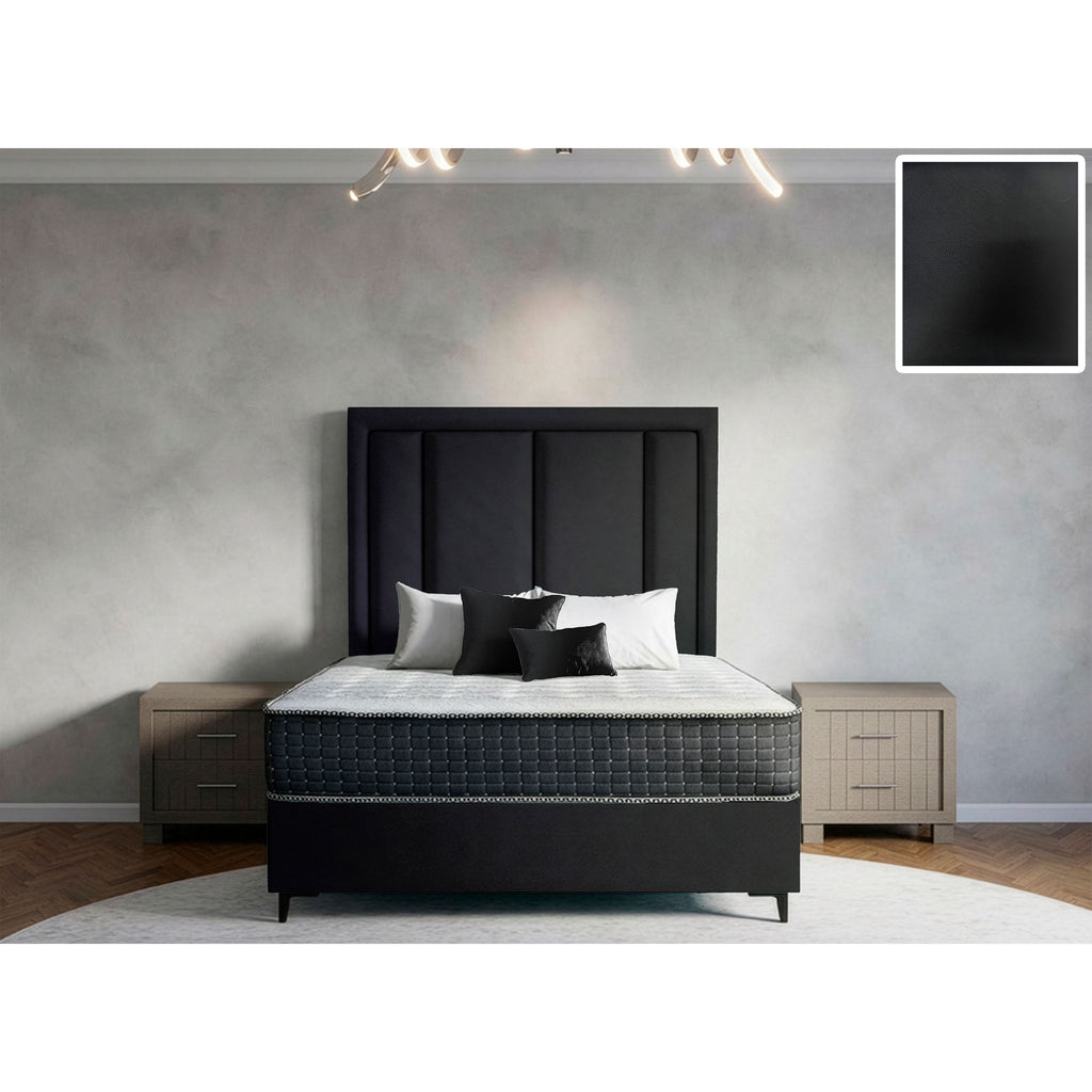 Axton Rimline Bed and Headboard