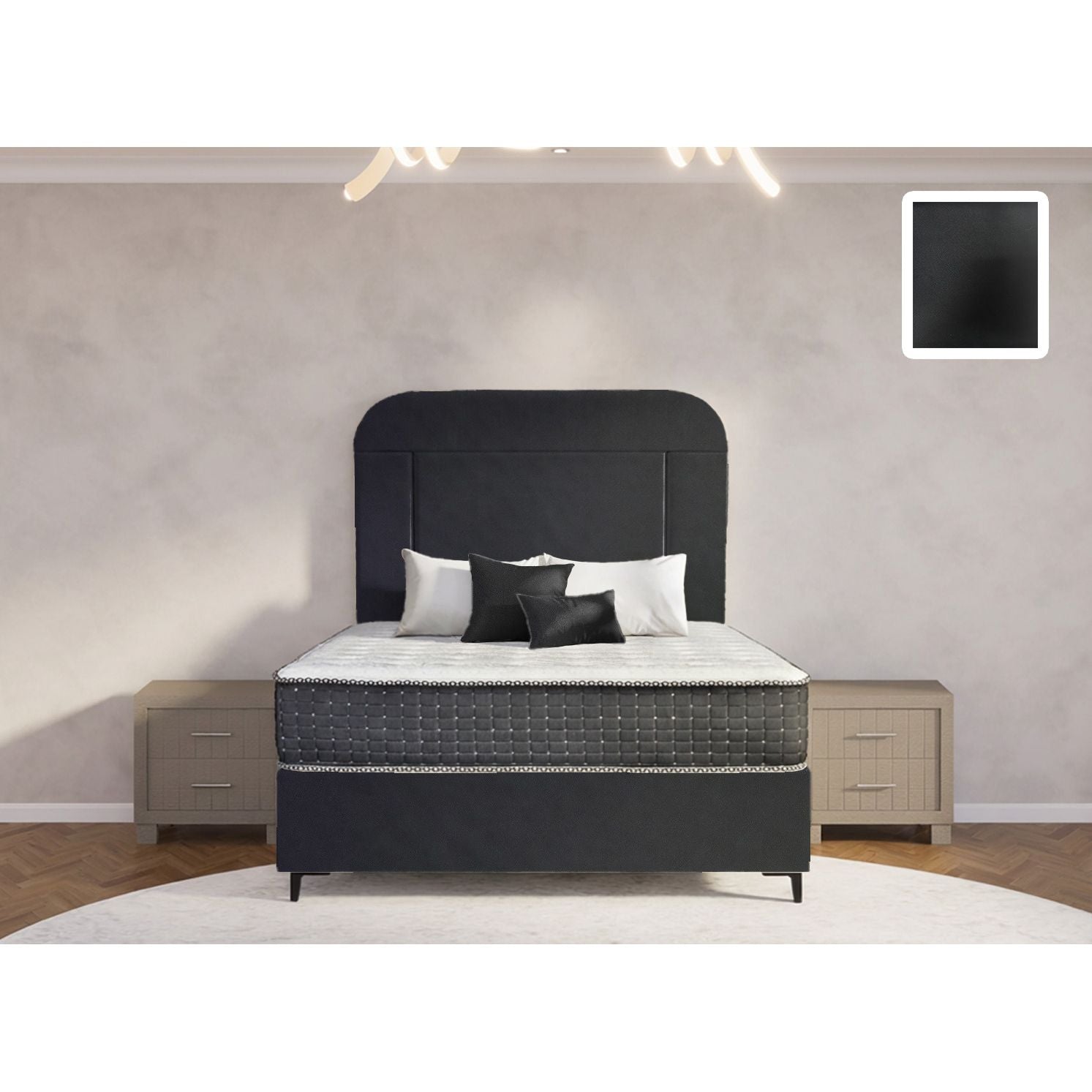 Mastic Heritage Bed and Headboard