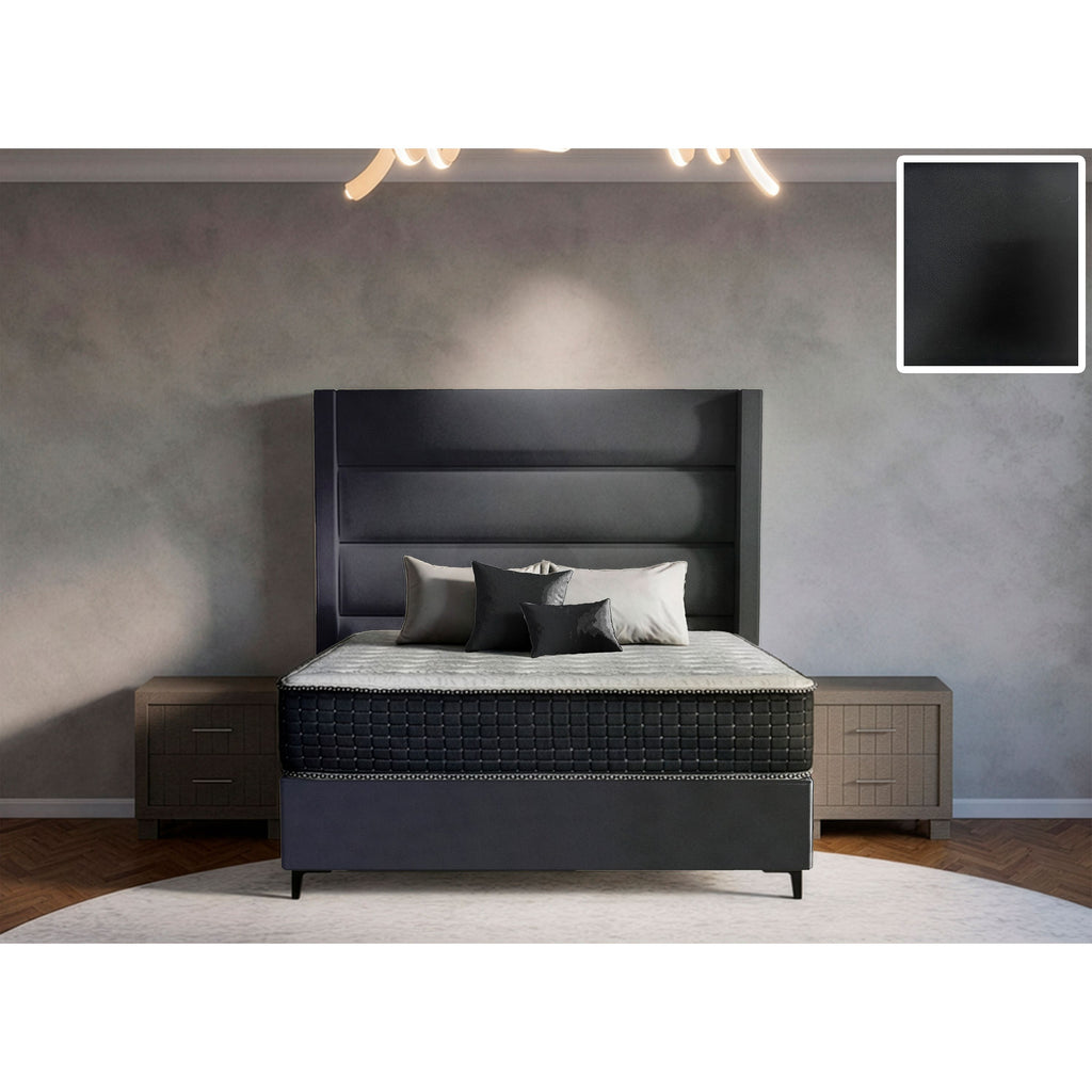 Concord Side Wings Bed and Headboard