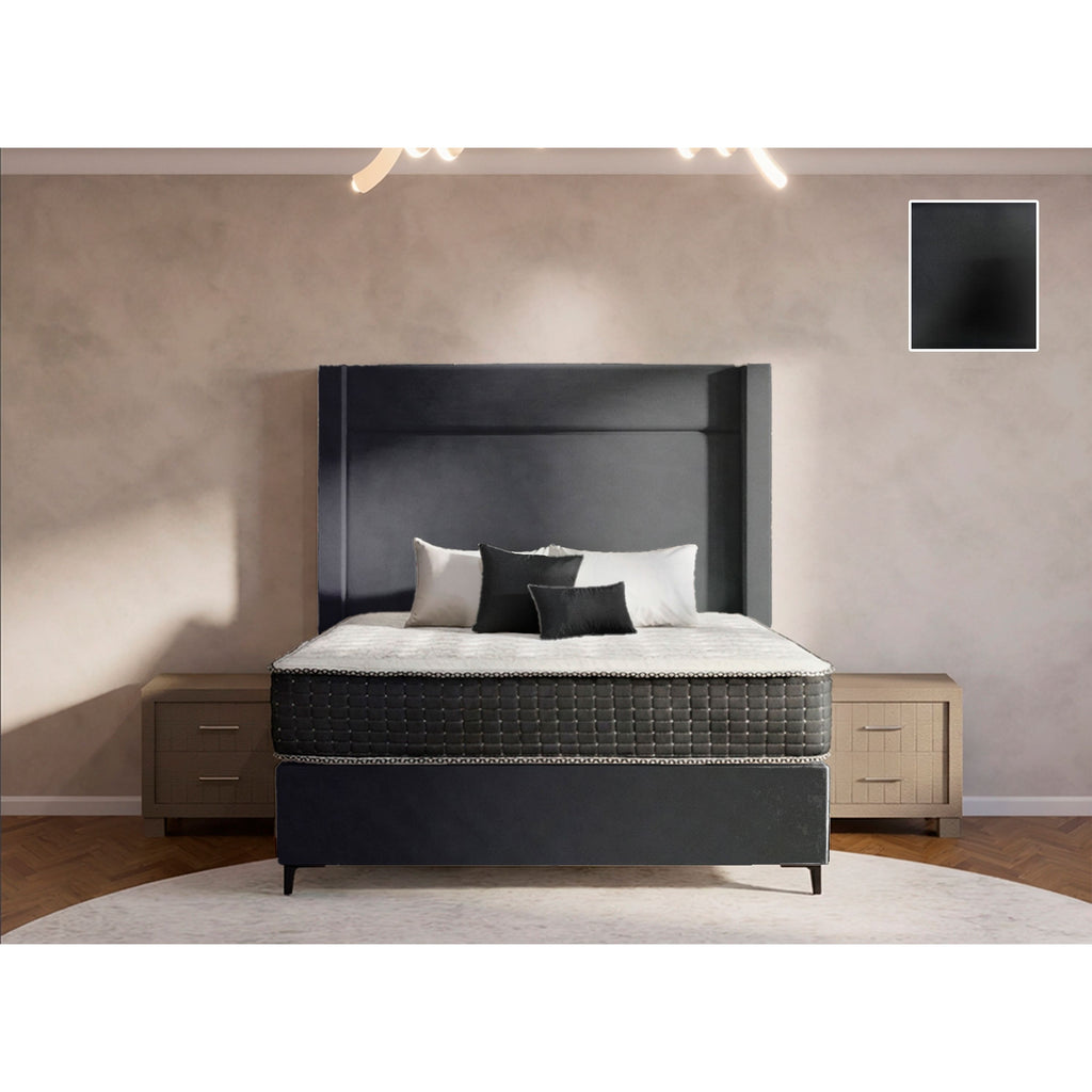 Eminence Side Wings Bed and Headboard