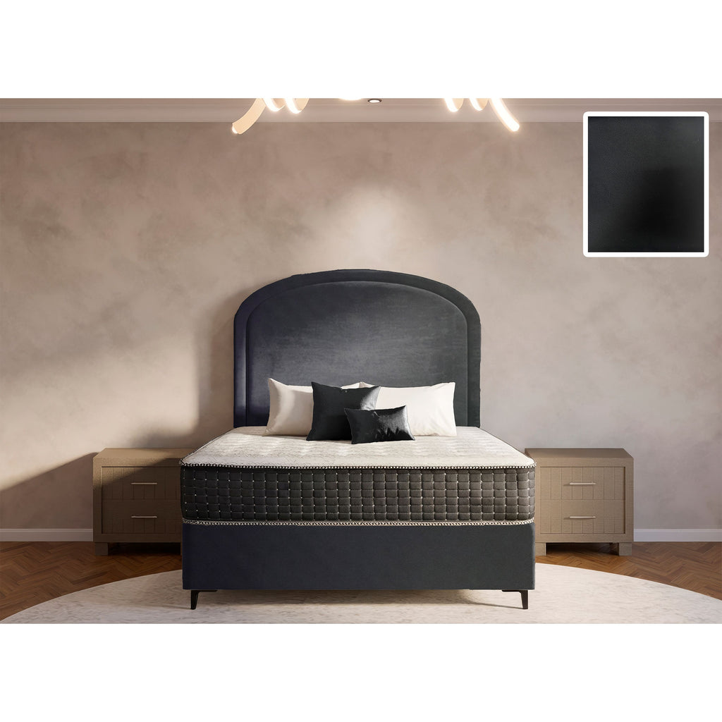 Meridian Rimline Bed and Headboard