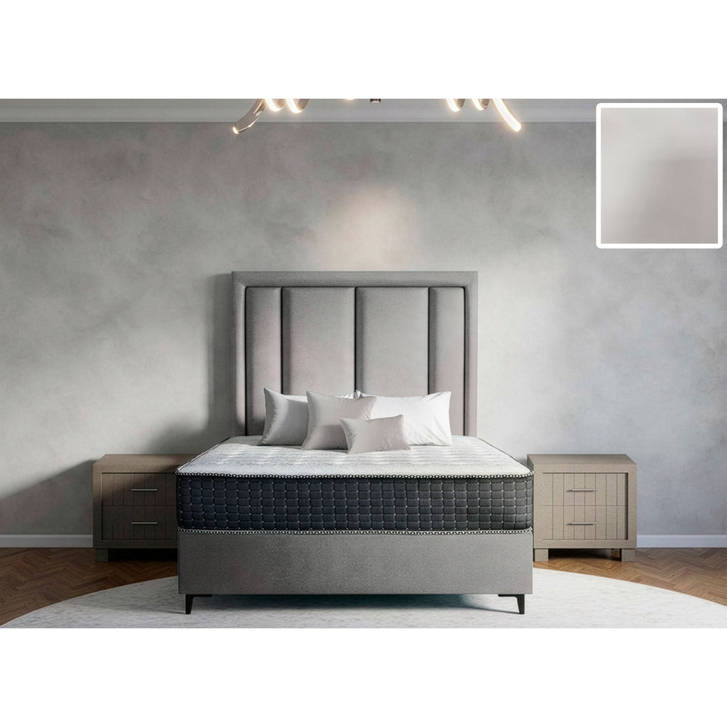 Axton Rimline Bed and Headboard