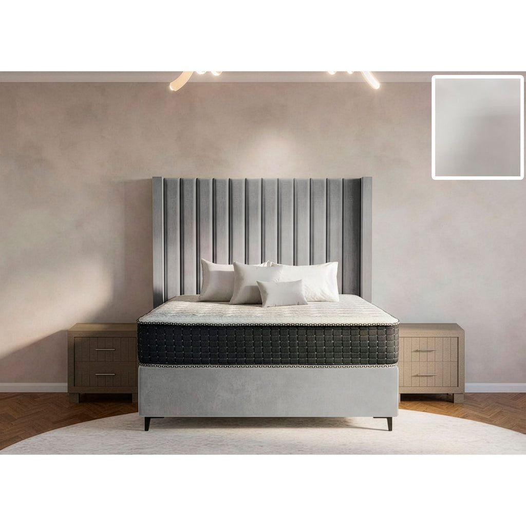 Majestic Side Wings Bed and Headboard