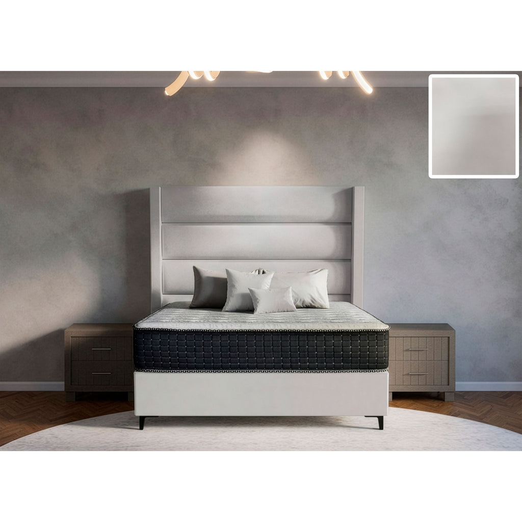 Concord Side Wings Bed and Headboard