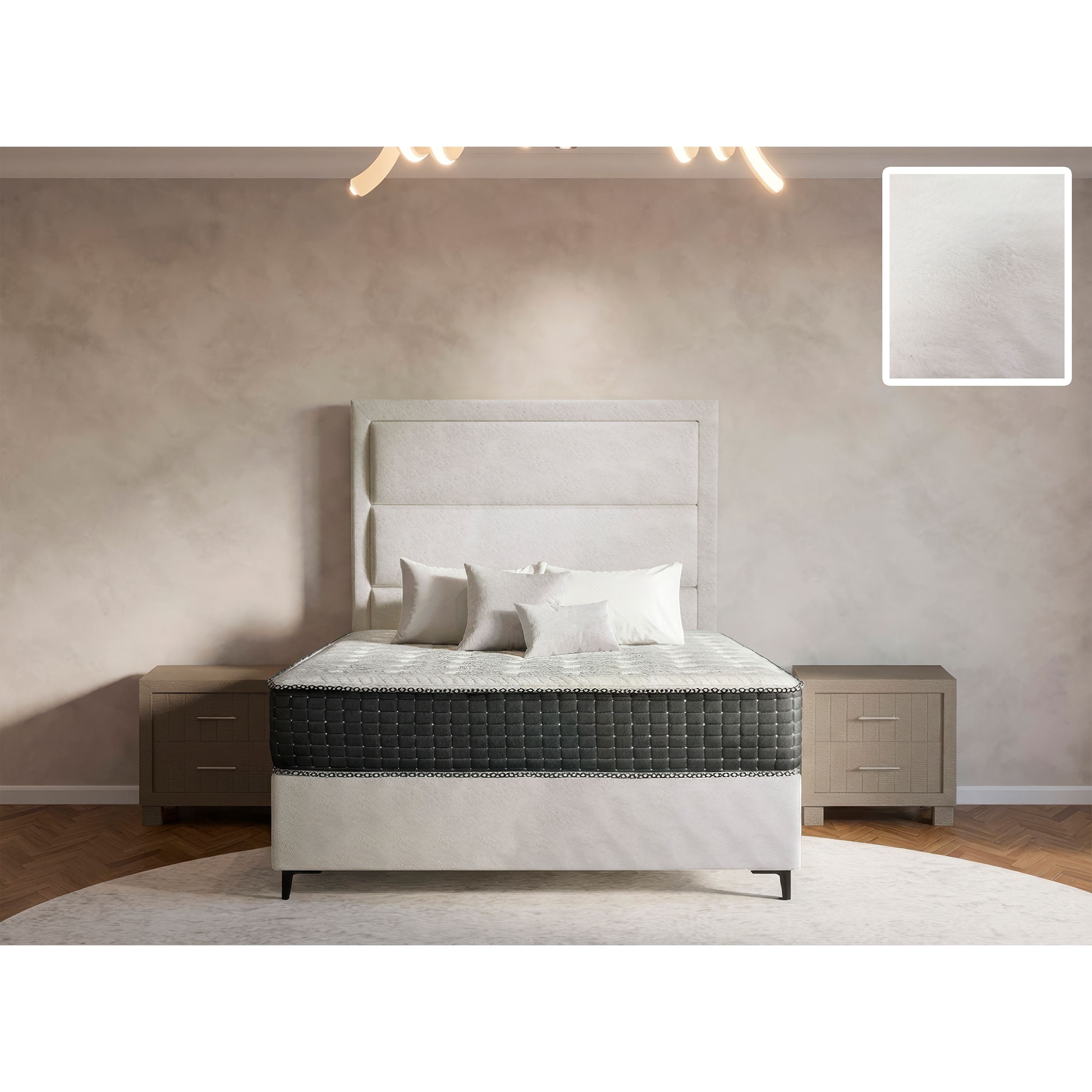 Concord Rimline Bed and Headboard