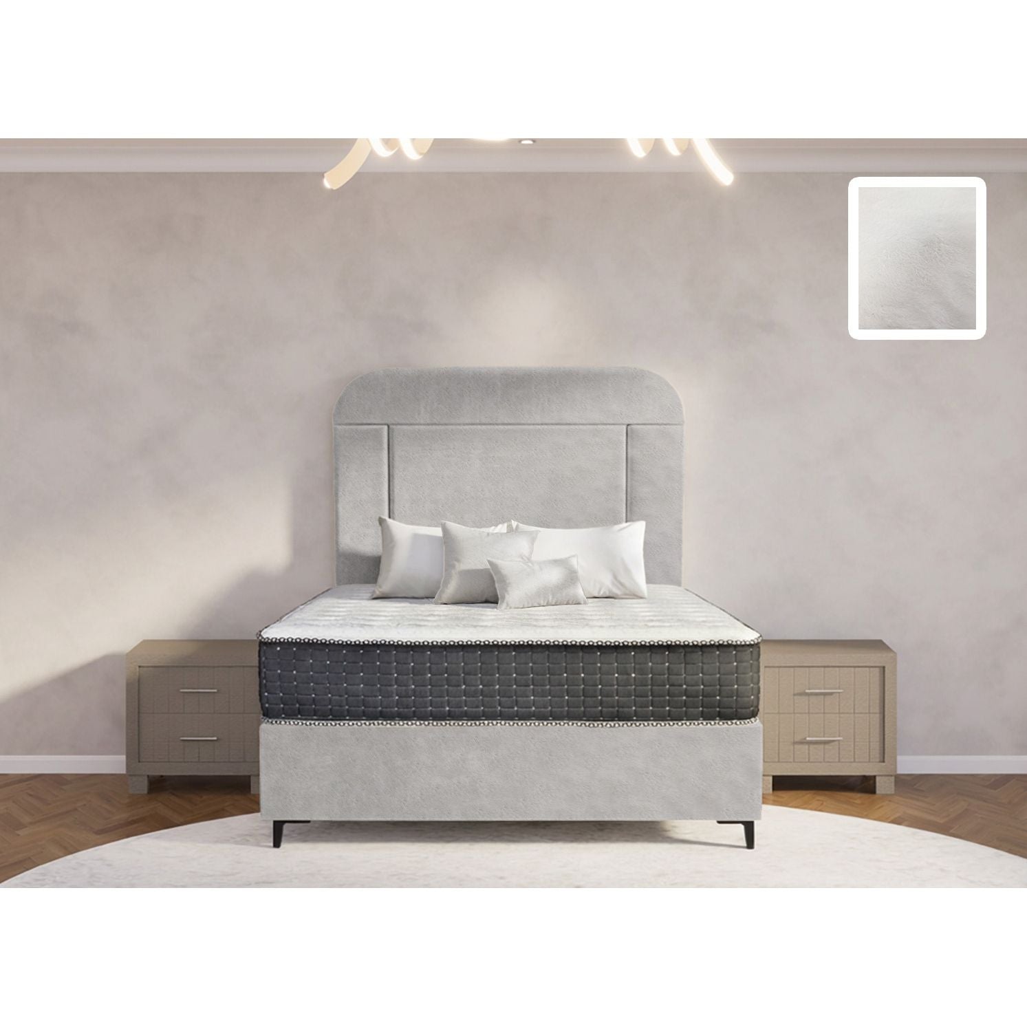 Mastic Heritage Bed and Headboard