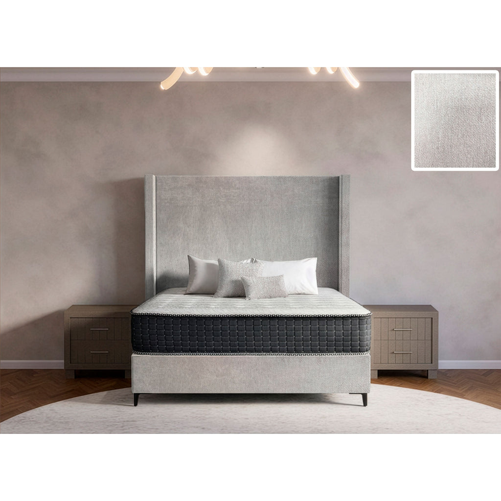 Orlando Side Wings Bed and Headboard