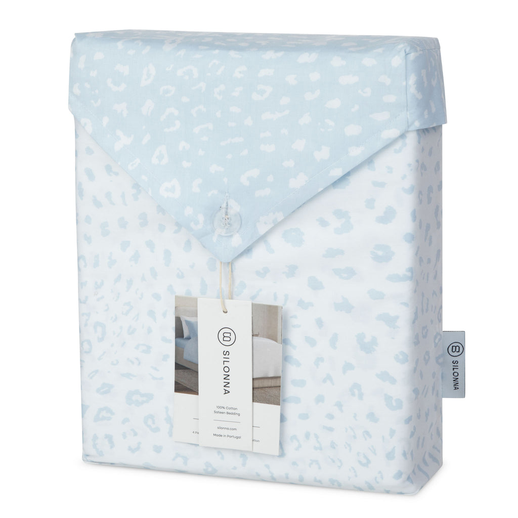 The Sierra Duvet Cover Bedding Set - Blue