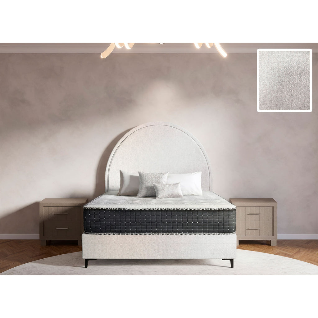 Sphere Rimline Bed and Headboard