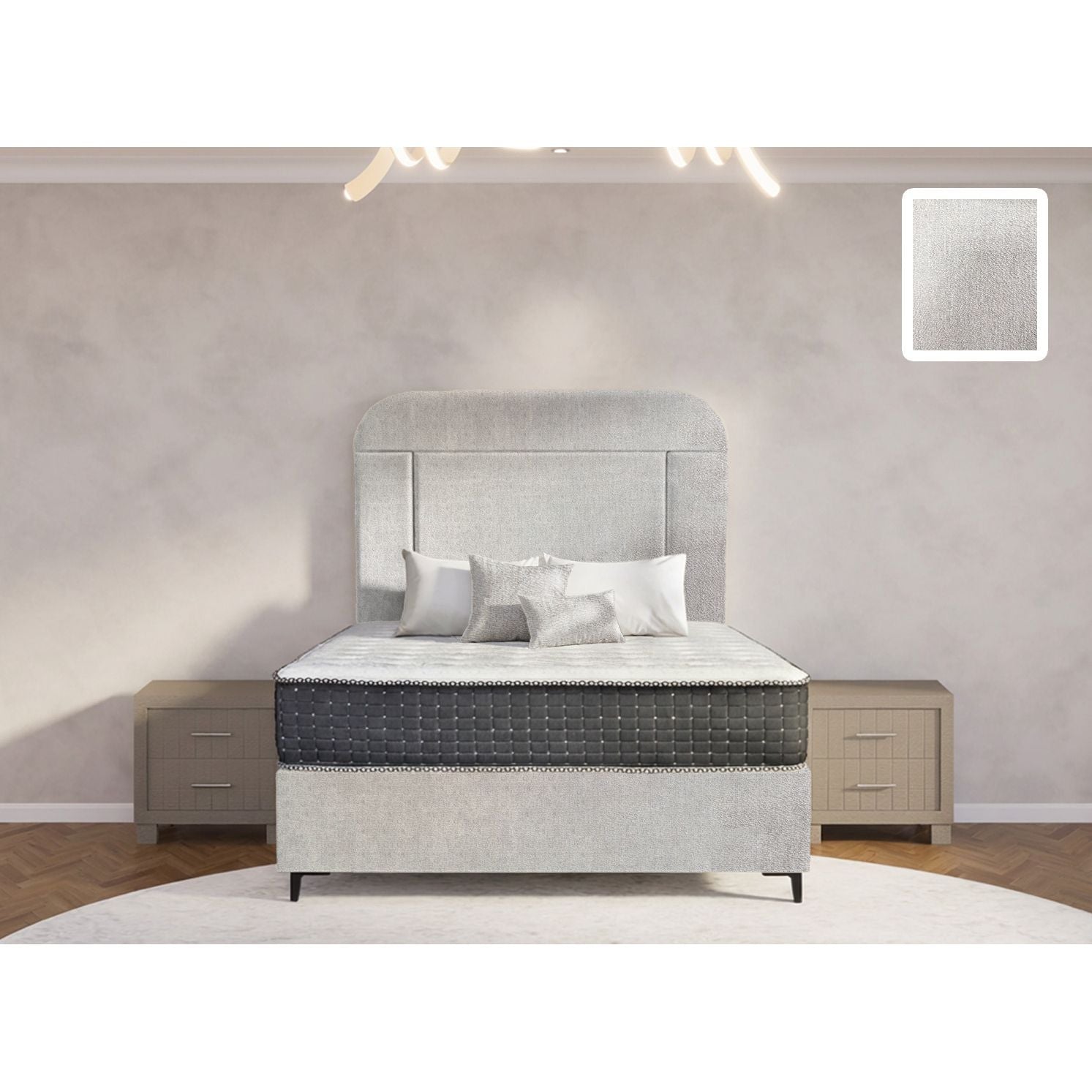 Mastic Heritage Bed and Headboard