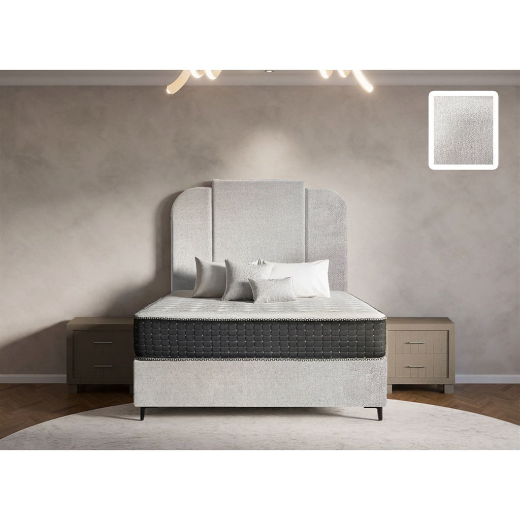 Wave Heritage Bed and Headboard
