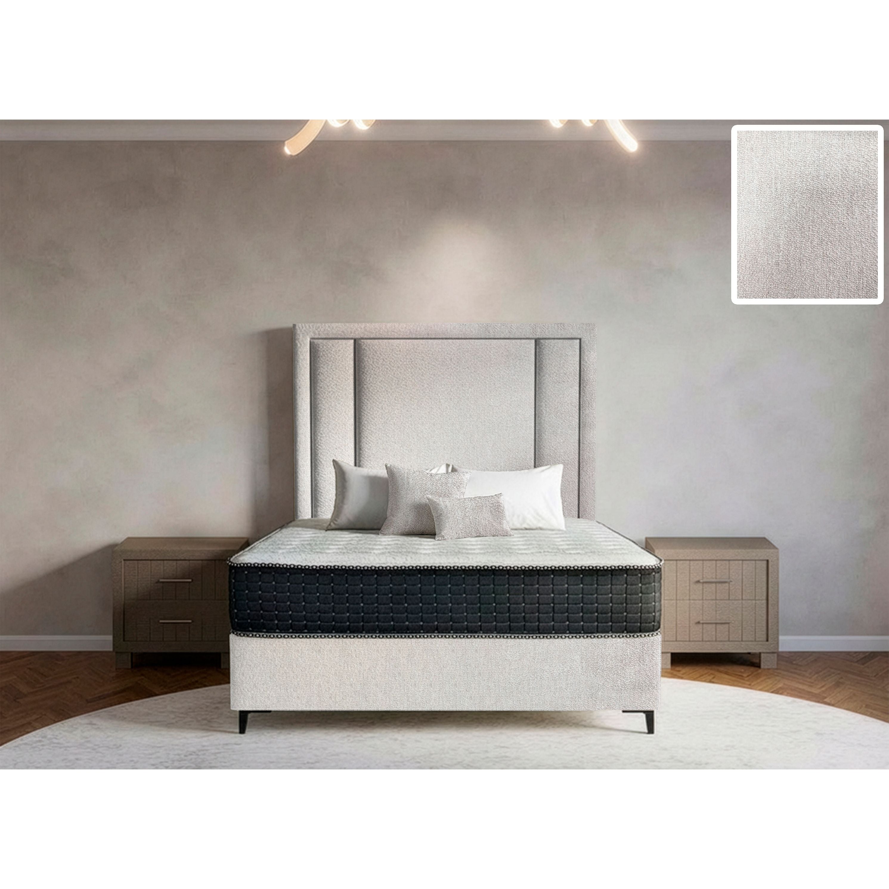 Apex Rimline Bed and Headboard