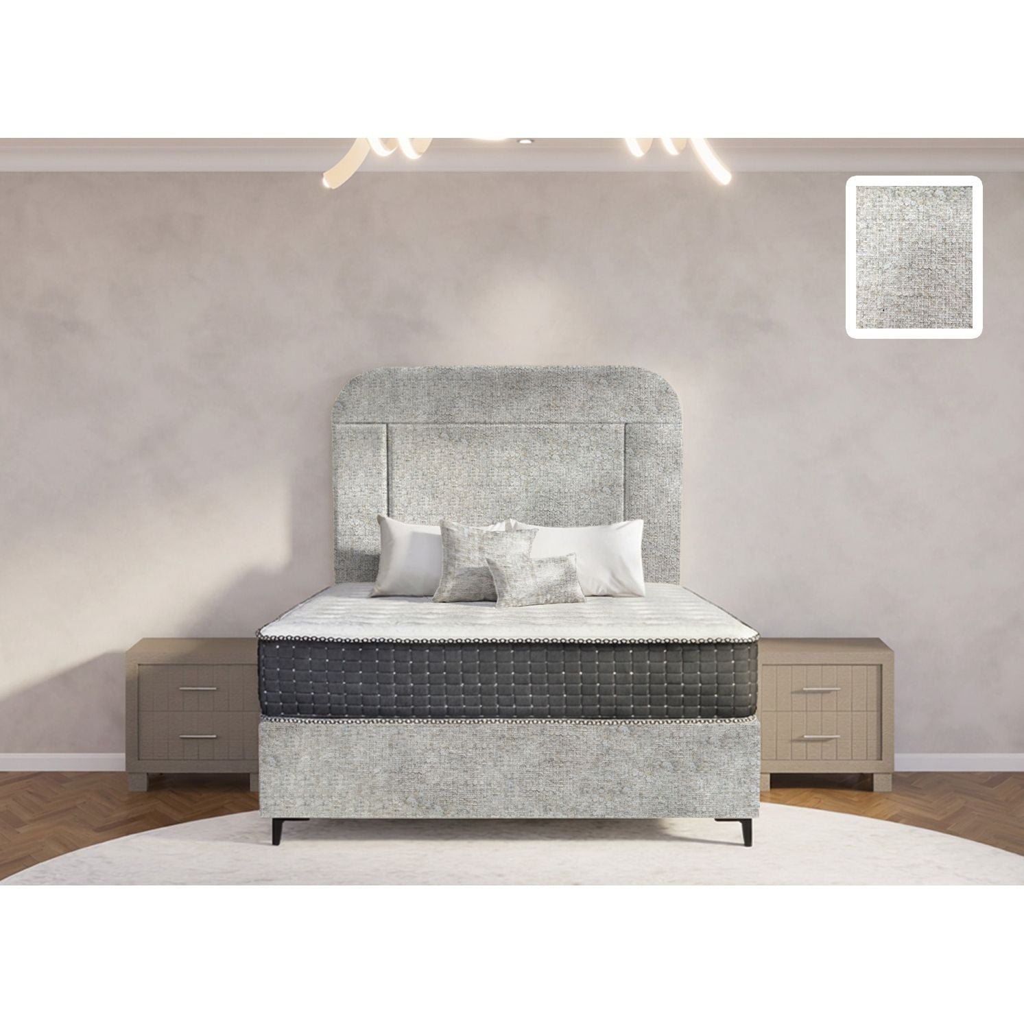 Mastic Heritage Bed and Headboard