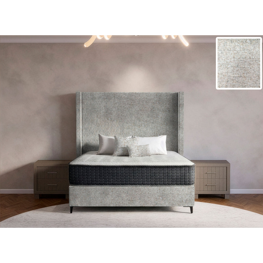 Orlando Side Wings Bed and Headboard