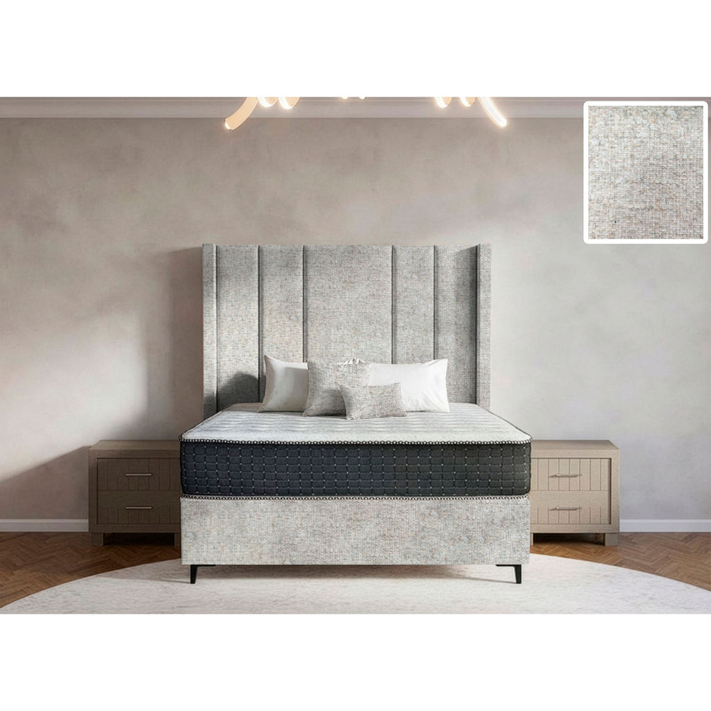 Windsor Side Wings Bed and Headboard