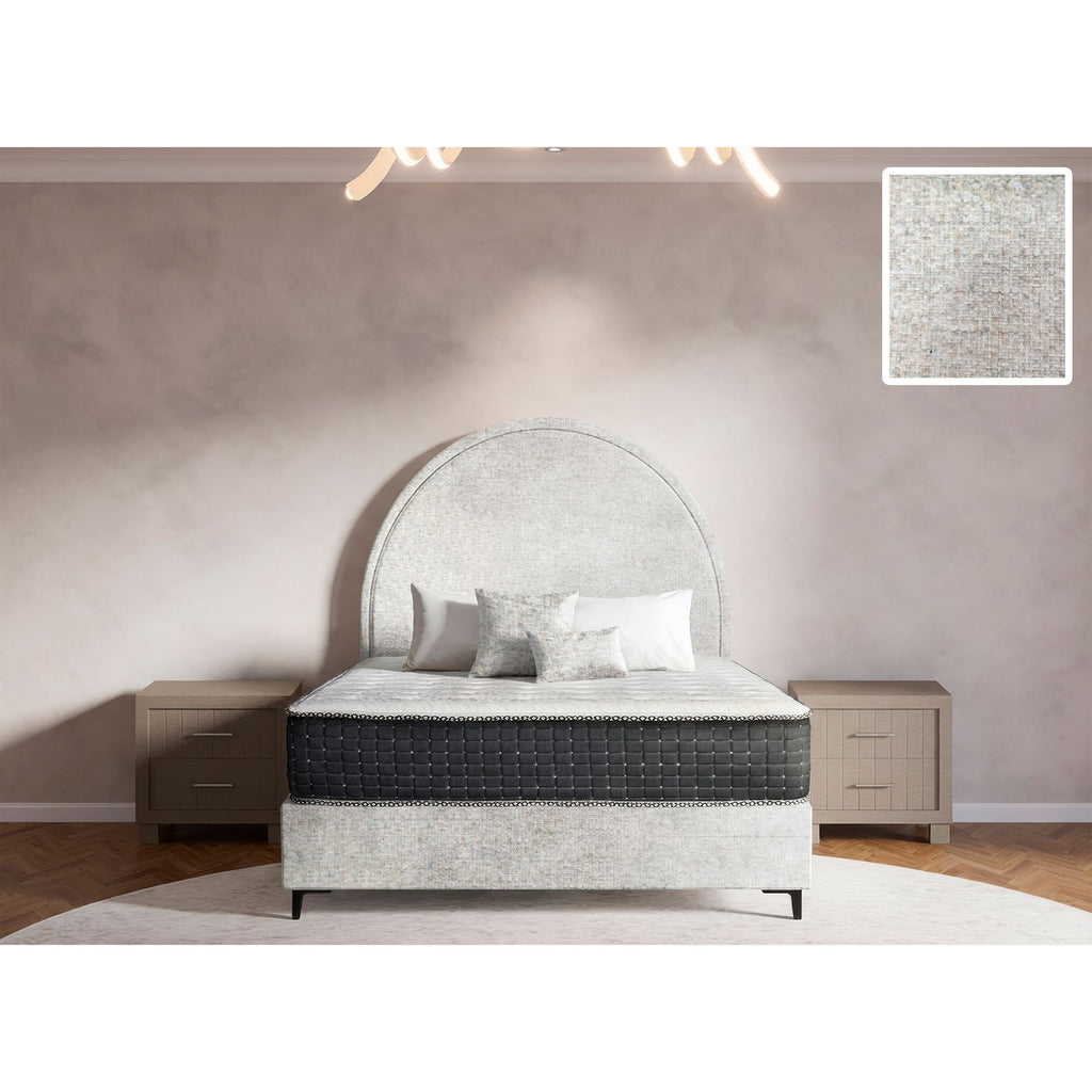 Sphere Rimline Bed and Headboard