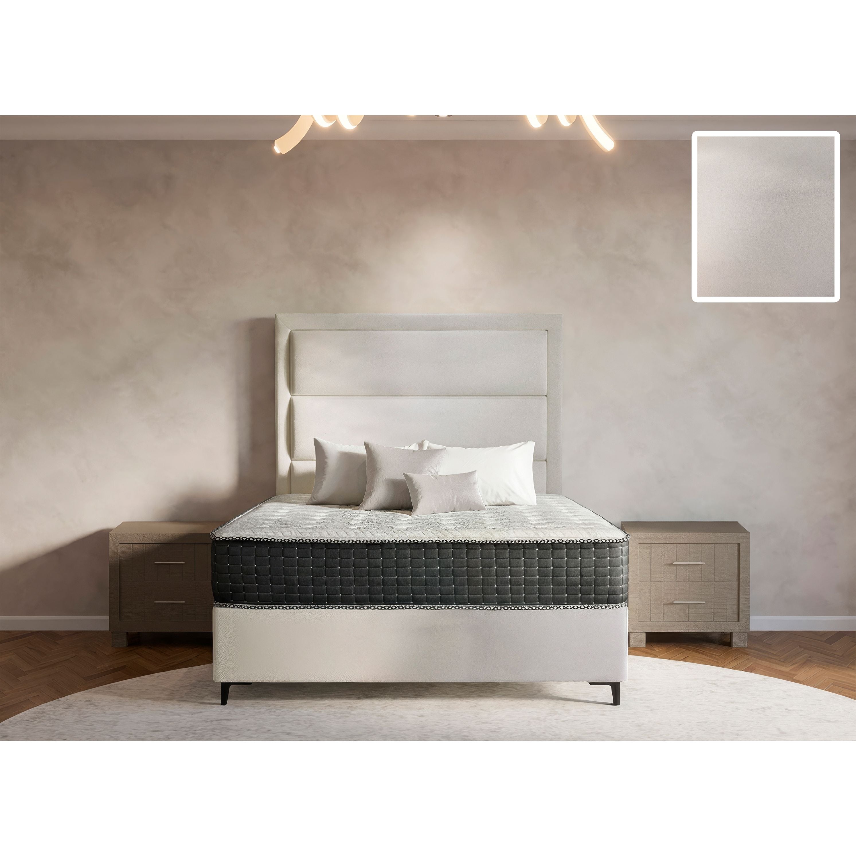 Concord Rimline Bed and Headboard