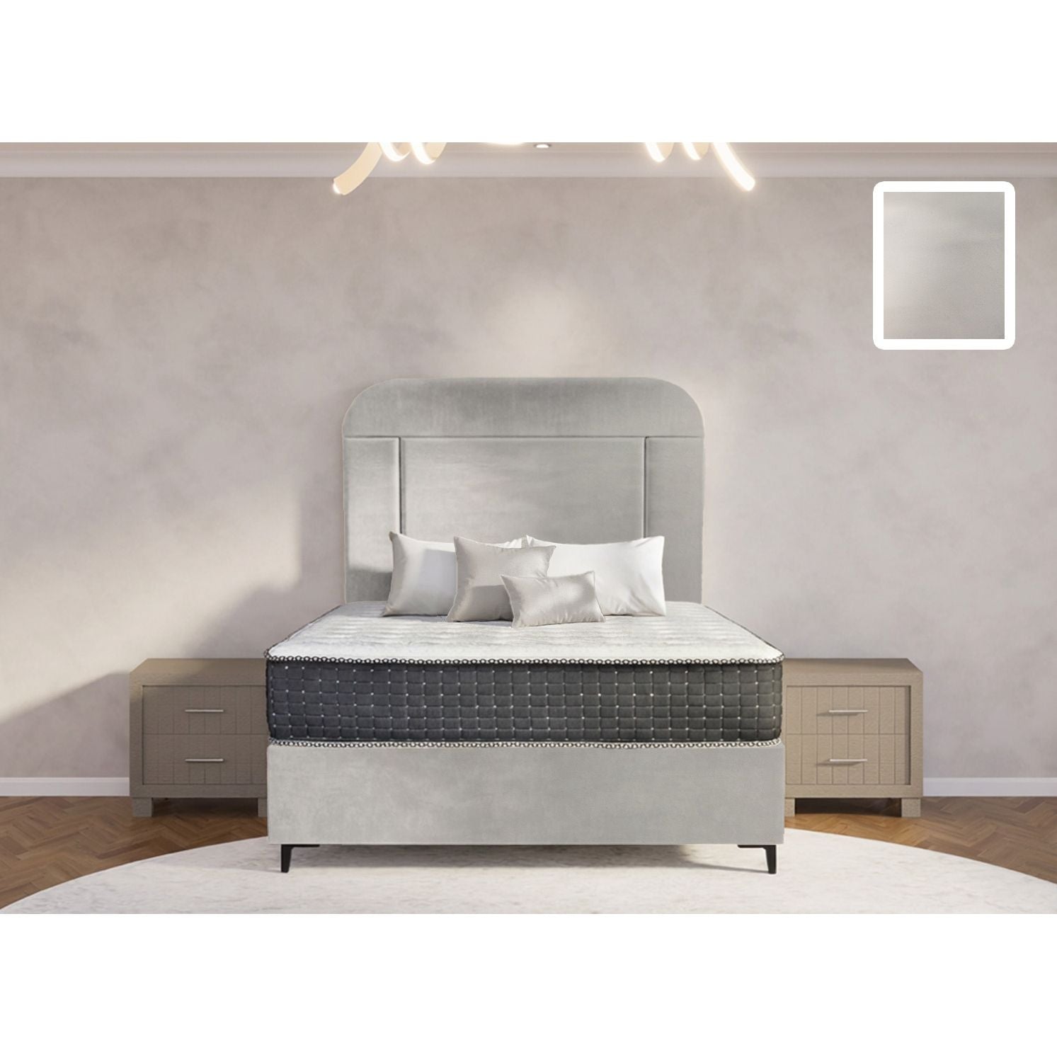 Mastic Heritage Bed and Headboard