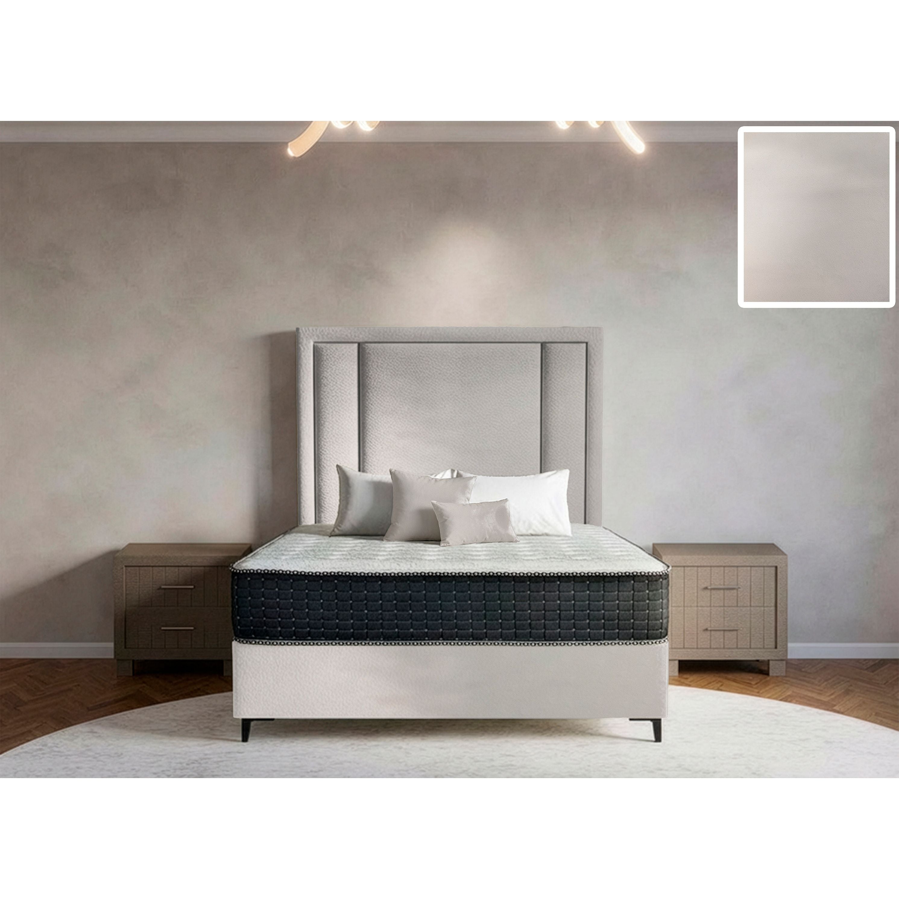 Apex Rimline Bed and Headboard