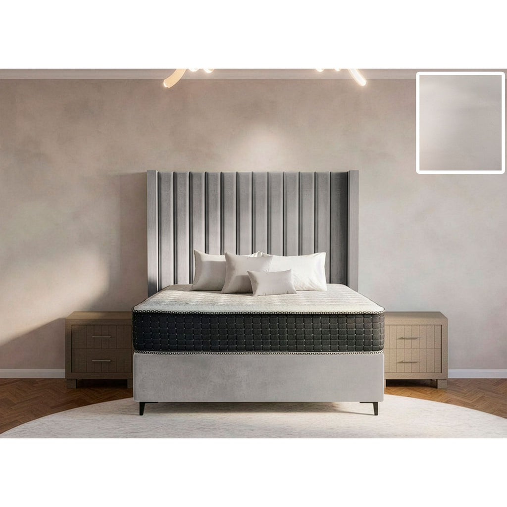 Majestic Side Wings Bed and Headboard