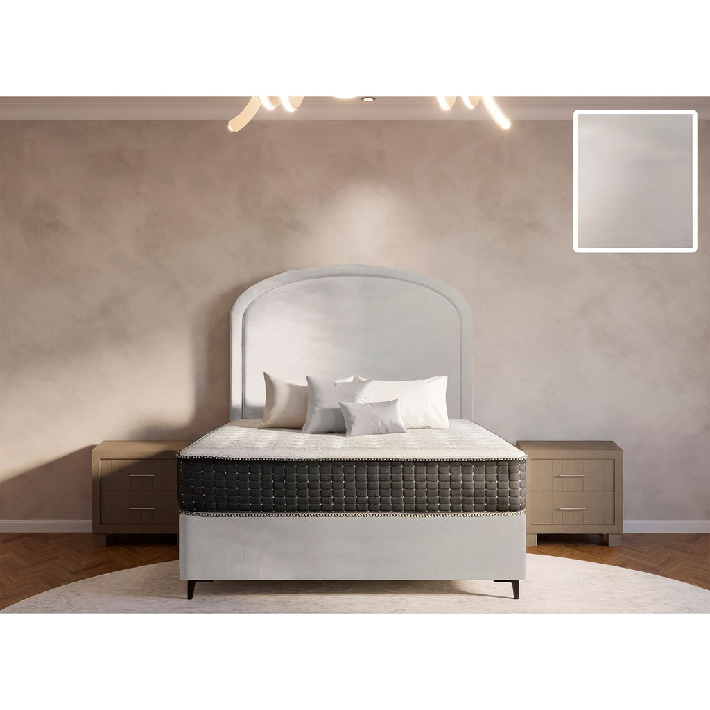 Meridian Rimline Bed and Headboard