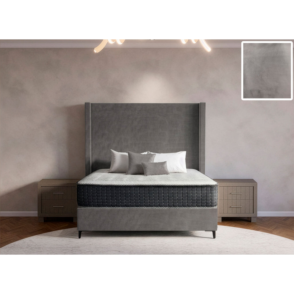 Orlando Side Wings Bed and Headboard