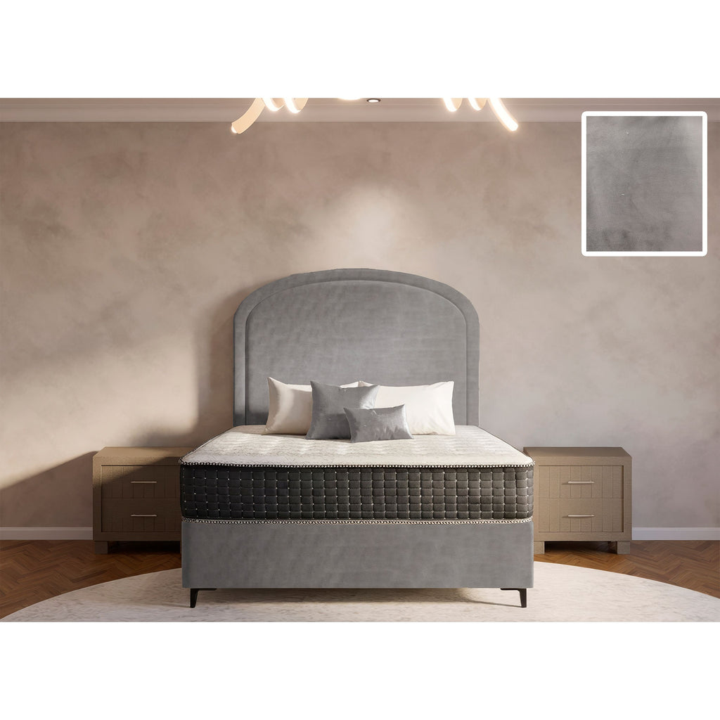 Meridian Rimline Bed and Headboard