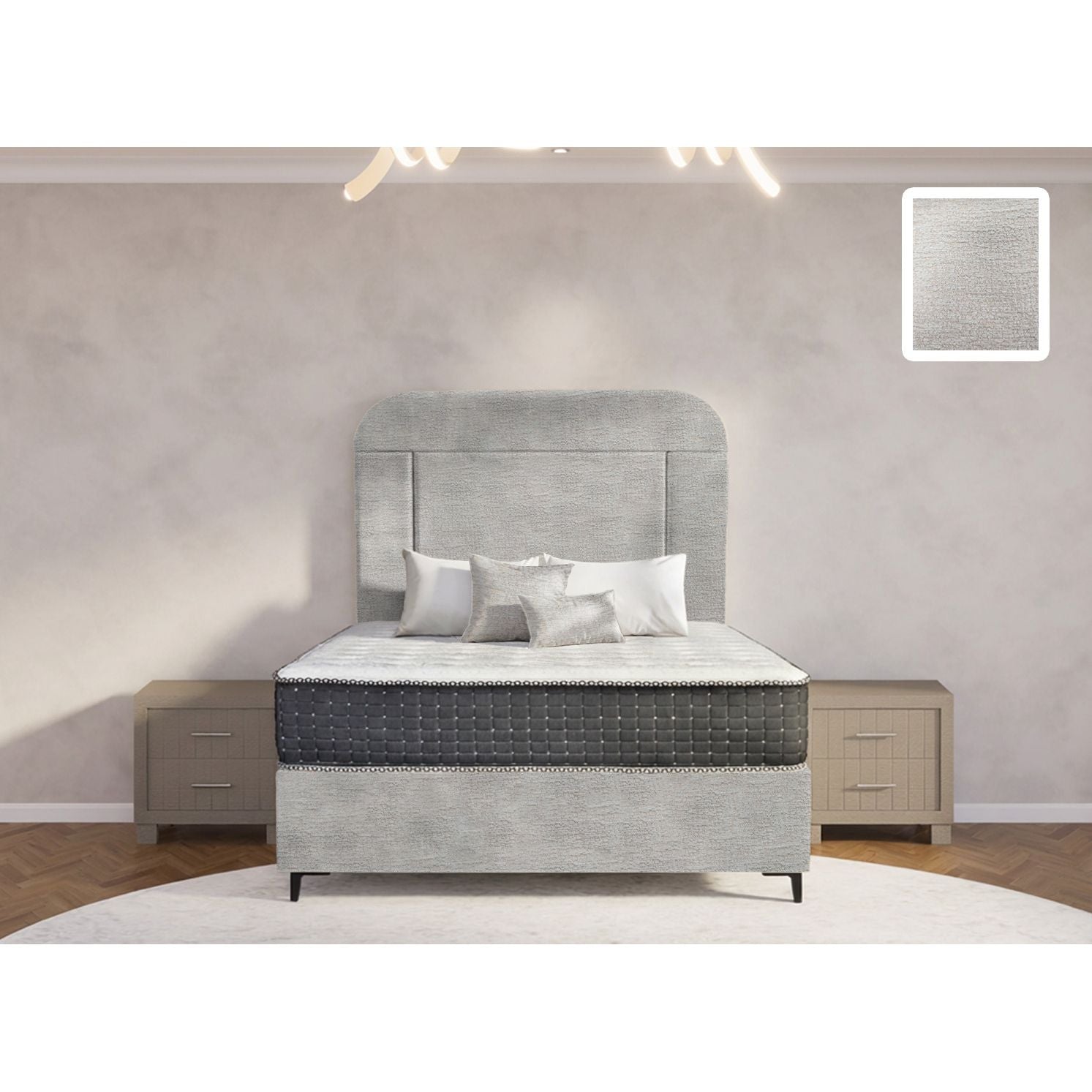 Mastic Heritage Bed and Headboard
