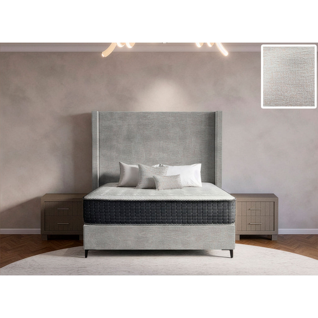 Orlando Side Wings Bed and Headboard
