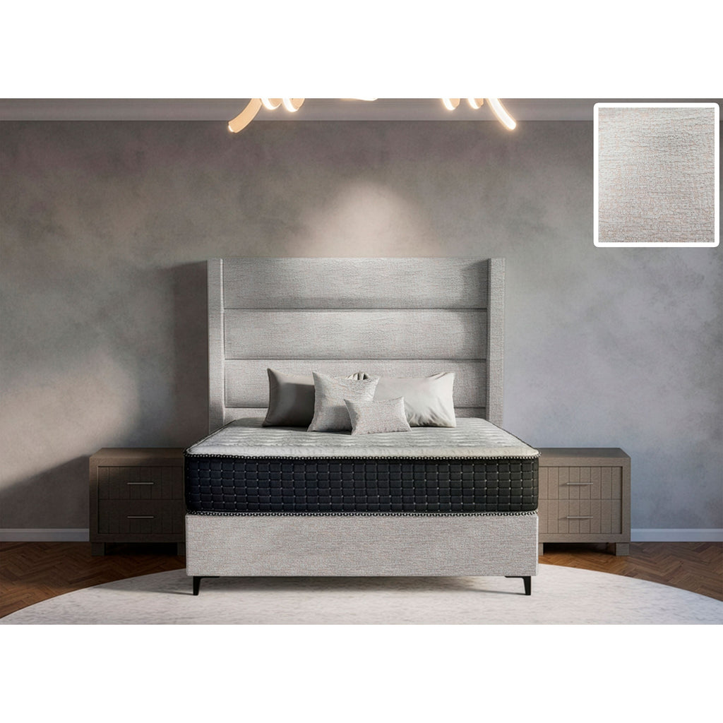 Concord Side Wings Bed and Headboard