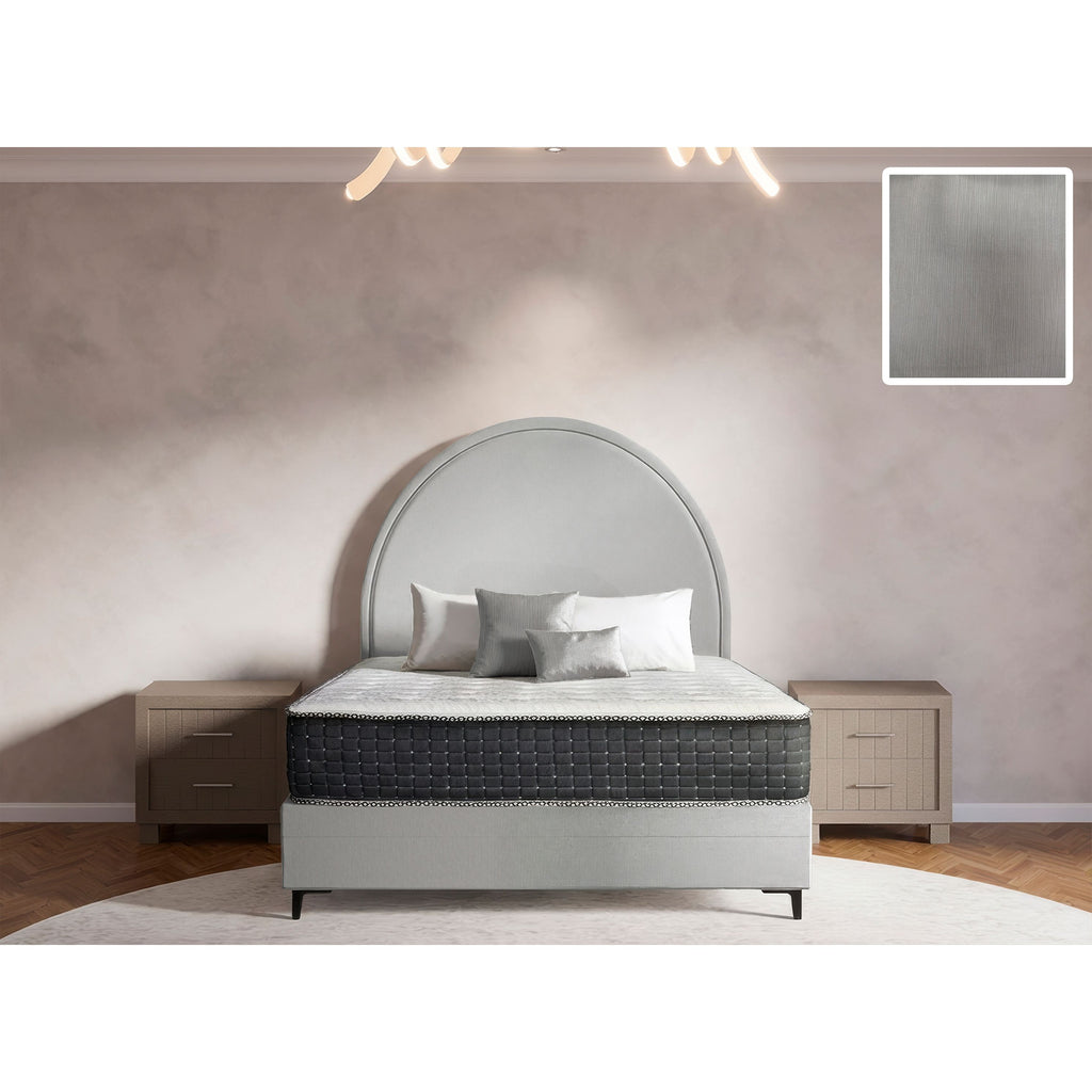 Sphere Rimline Bed and Headboard