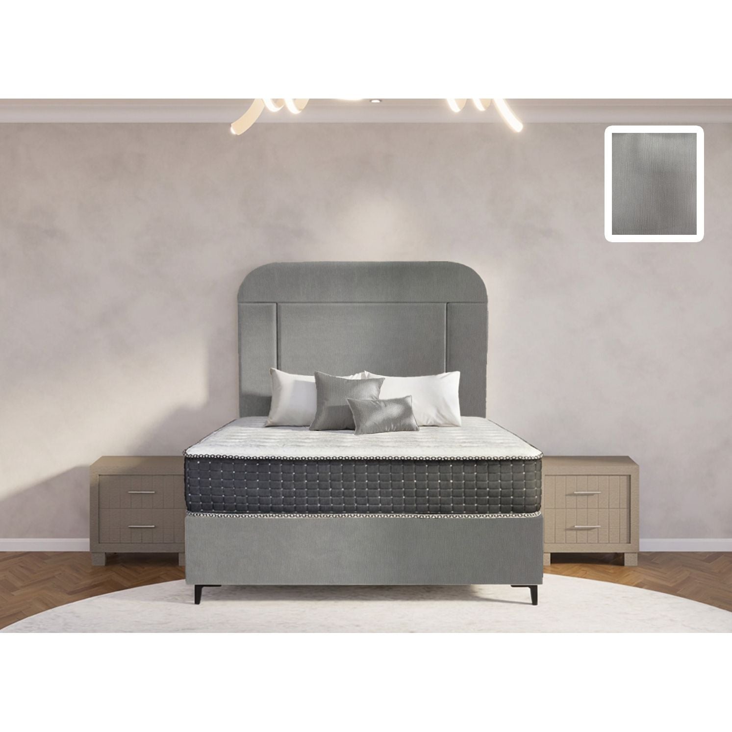 Mastic Heritage Bed and Headboard
