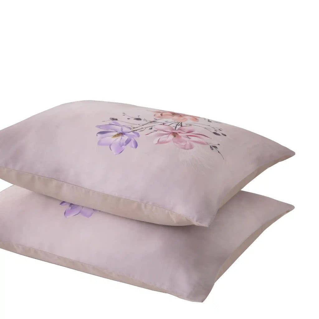 Petal'e Luxe Taupe Duvet Cover Bedding Set