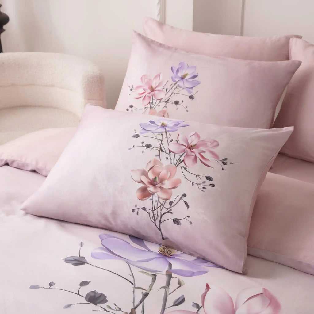 Petal'e Luxe Rose Duvet Cover Bedding Set