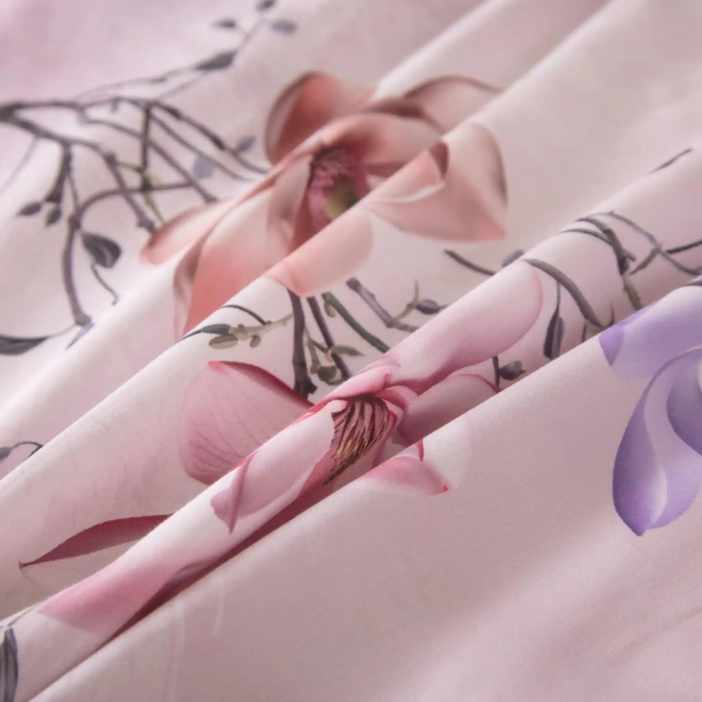 Petal'e Luxe Rose Duvet Cover Bedding Set