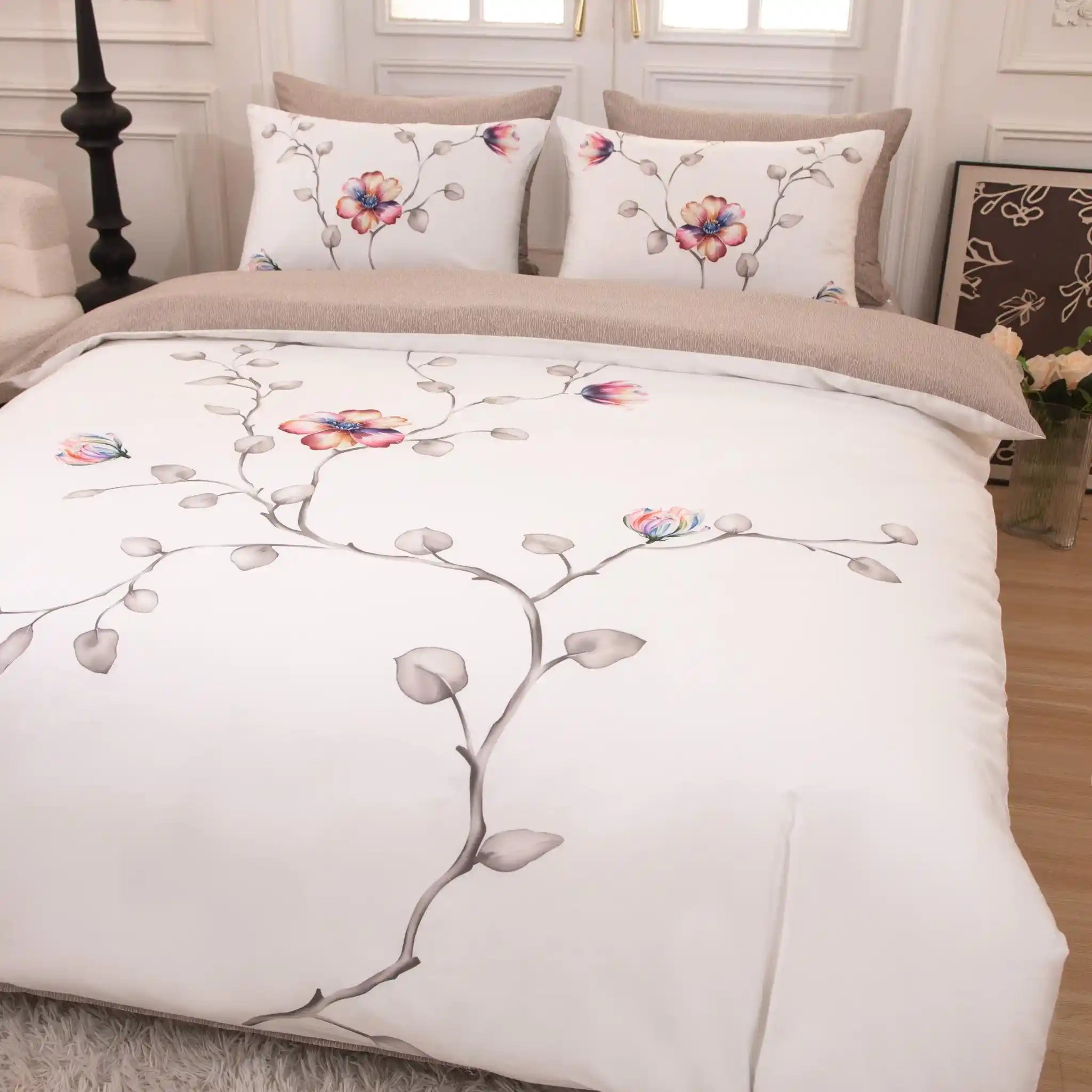 Cascading Fleur Duvet Cover Bedding Set