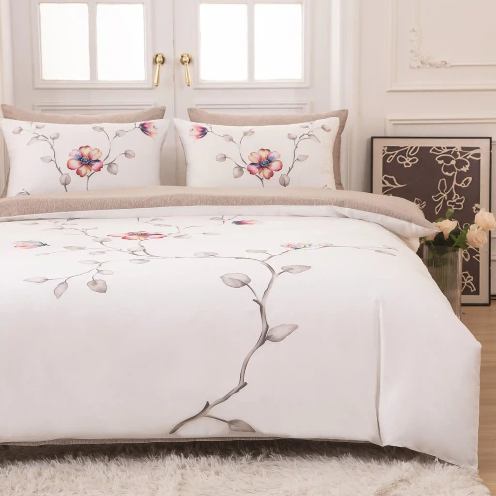 Cascading Fleur Duvet Cover Bedding Set