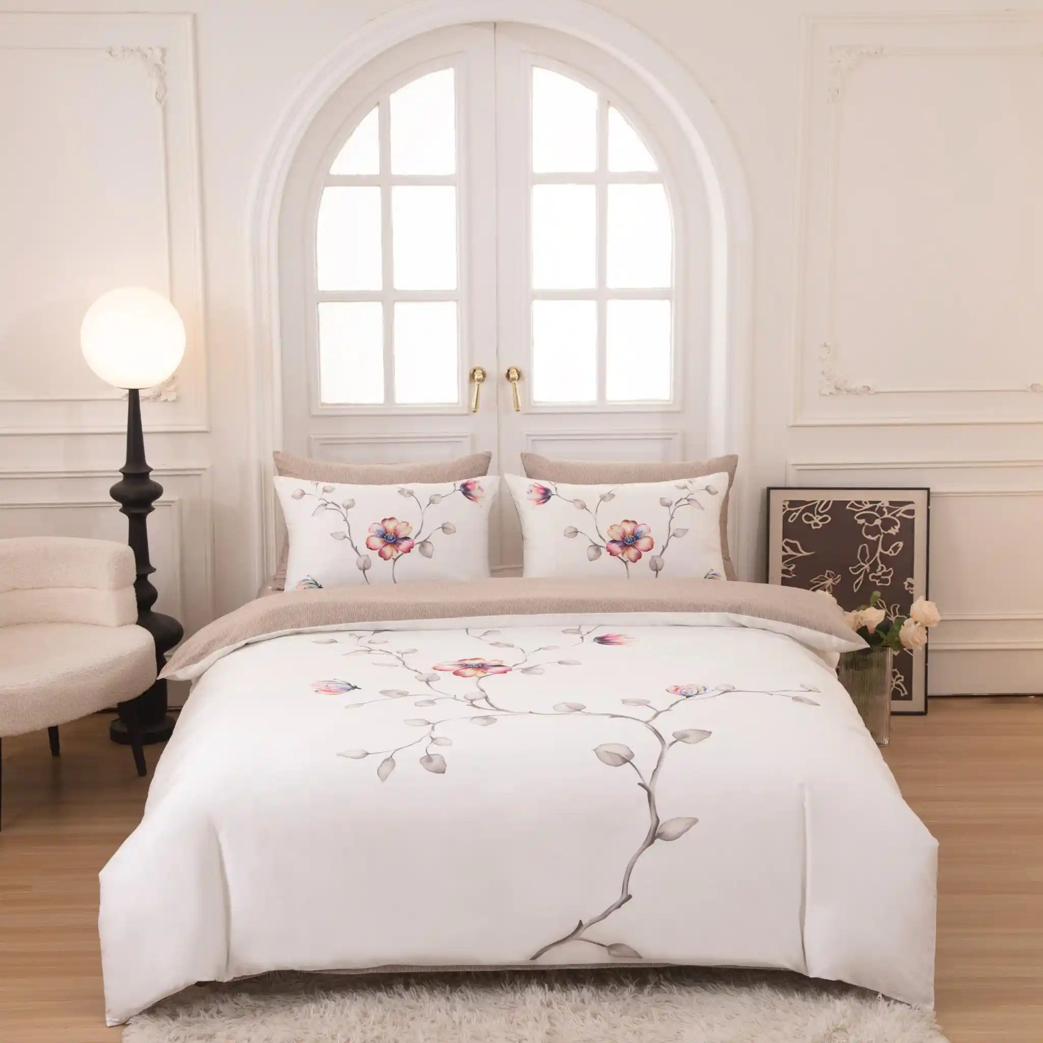 Cascading Fleur Duvet Cover Bedding Set