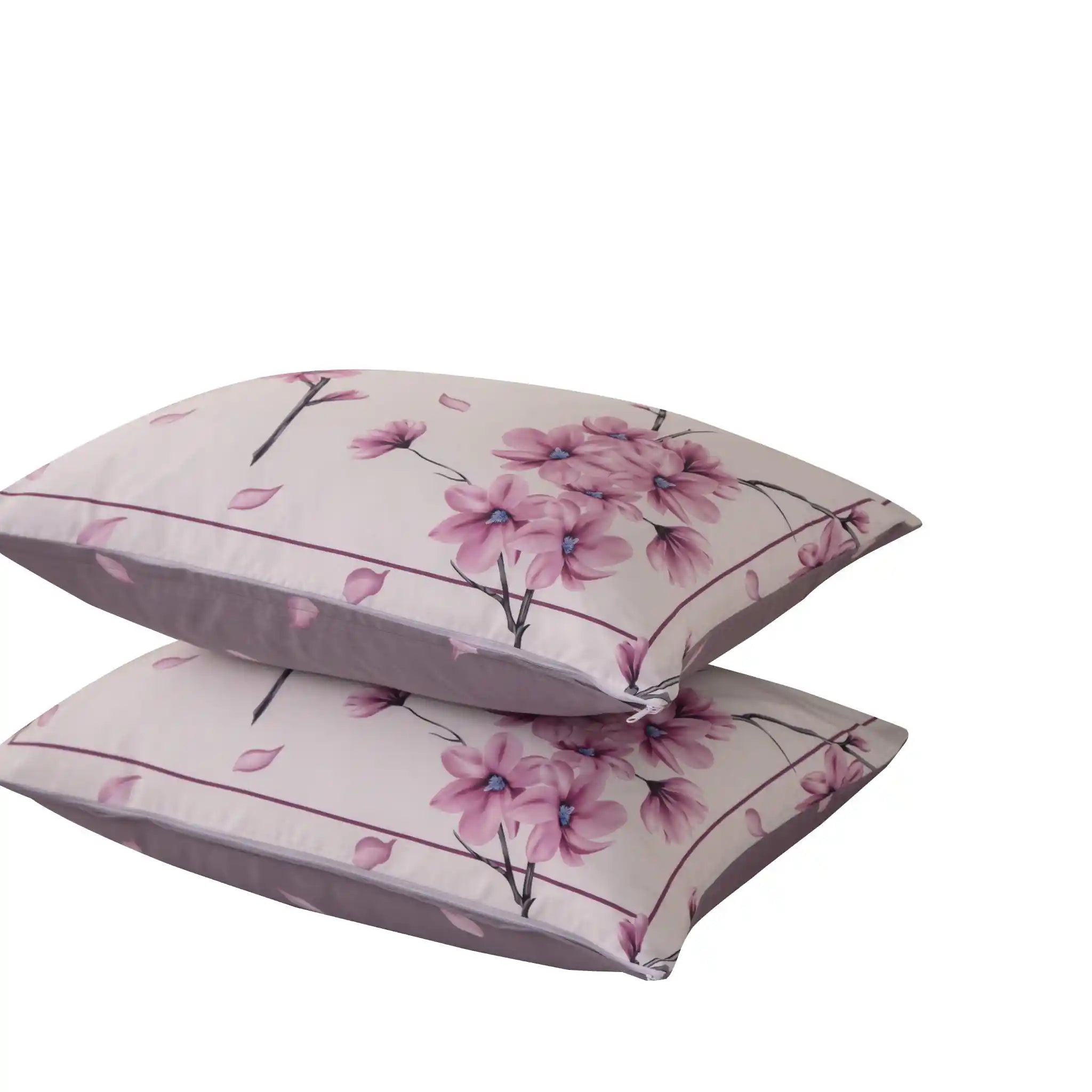 Blanc Blossom Pink Duvet Cover Bedding Set